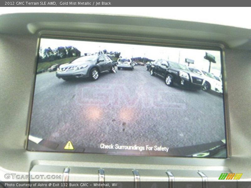 Gold Mist Metallic / Jet Black 2012 GMC Terrain SLE AWD