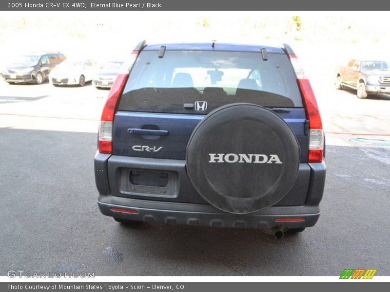 Eternal Blue Pearl / Black 2005 Honda CR-V EX 4WD
