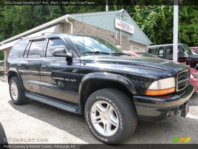 Black / Dark Slate Gray/Taupe 2001 Dodge Durango SLT 4x4