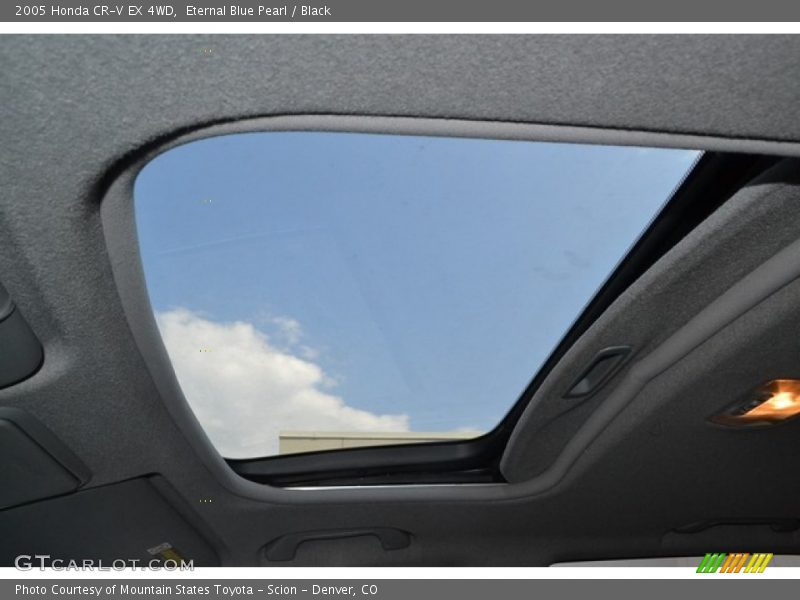 Eternal Blue Pearl / Black 2005 Honda CR-V EX 4WD