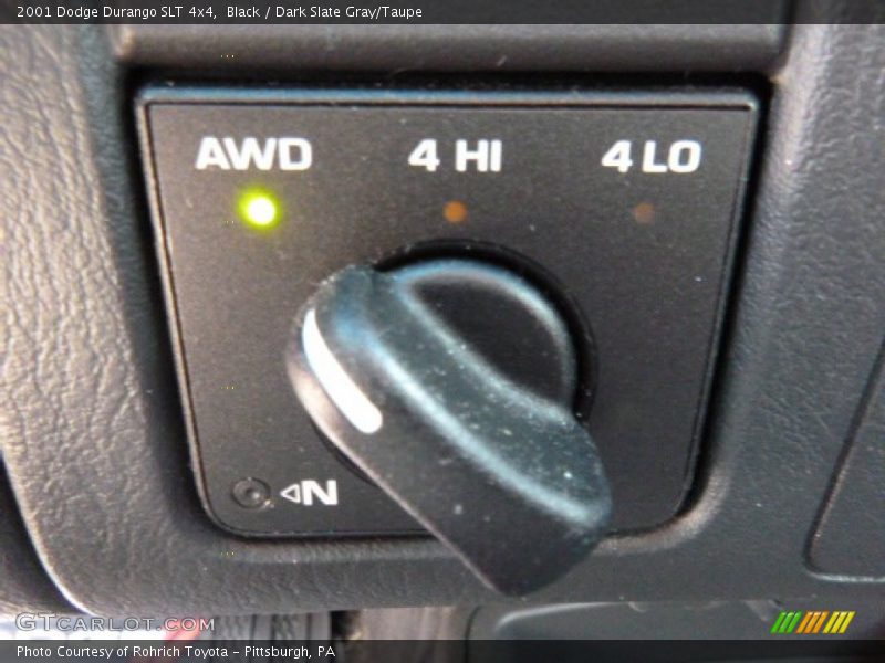 Black / Dark Slate Gray/Taupe 2001 Dodge Durango SLT 4x4