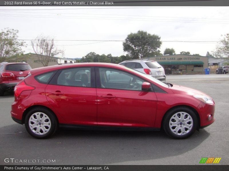 Red Candy Metallic / Charcoal Black 2012 Ford Focus SE 5-Door