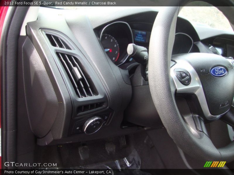 Red Candy Metallic / Charcoal Black 2012 Ford Focus SE 5-Door