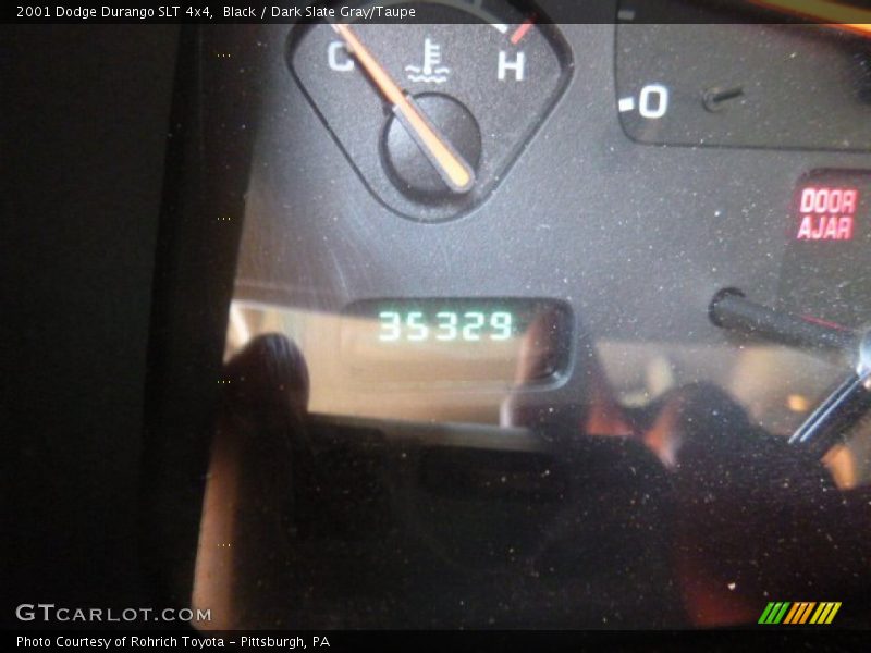 Black / Dark Slate Gray/Taupe 2001 Dodge Durango SLT 4x4