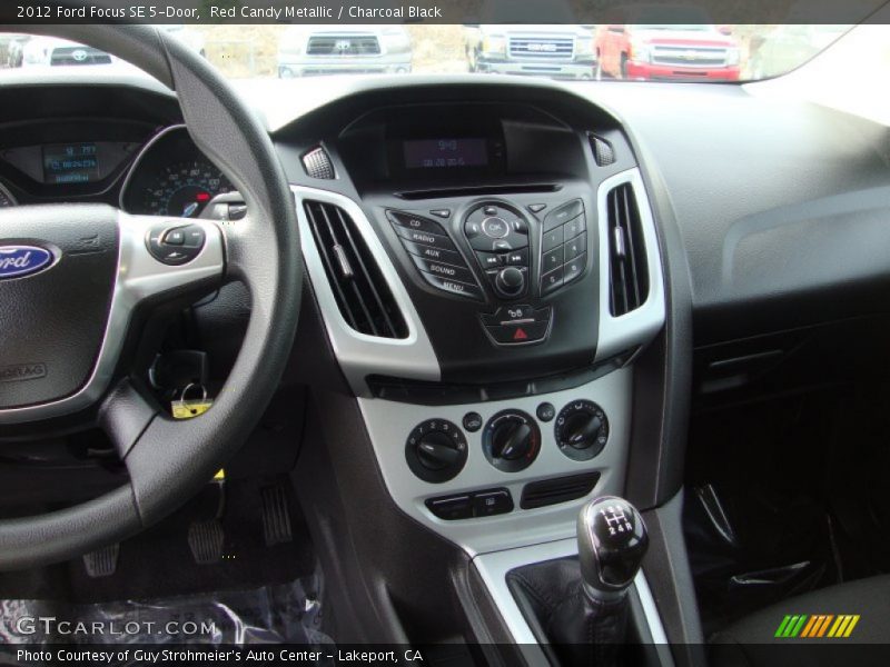 Red Candy Metallic / Charcoal Black 2012 Ford Focus SE 5-Door