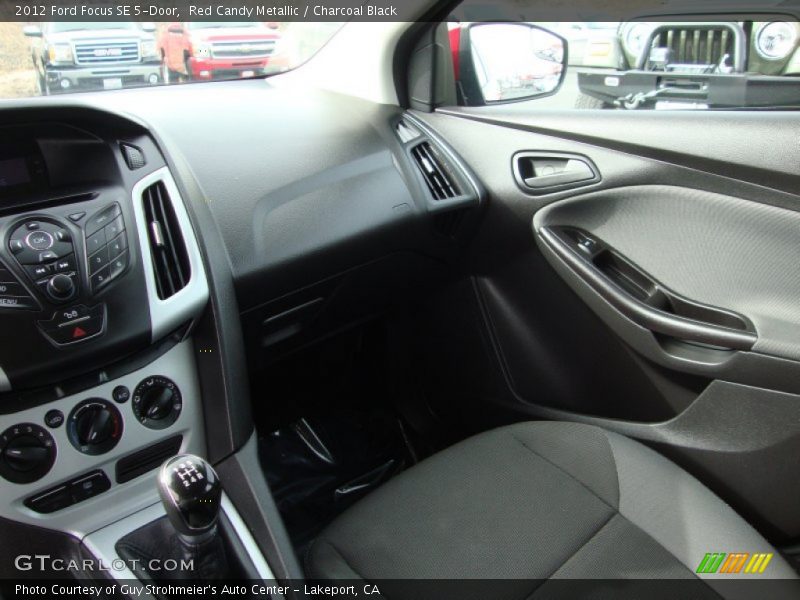 Red Candy Metallic / Charcoal Black 2012 Ford Focus SE 5-Door