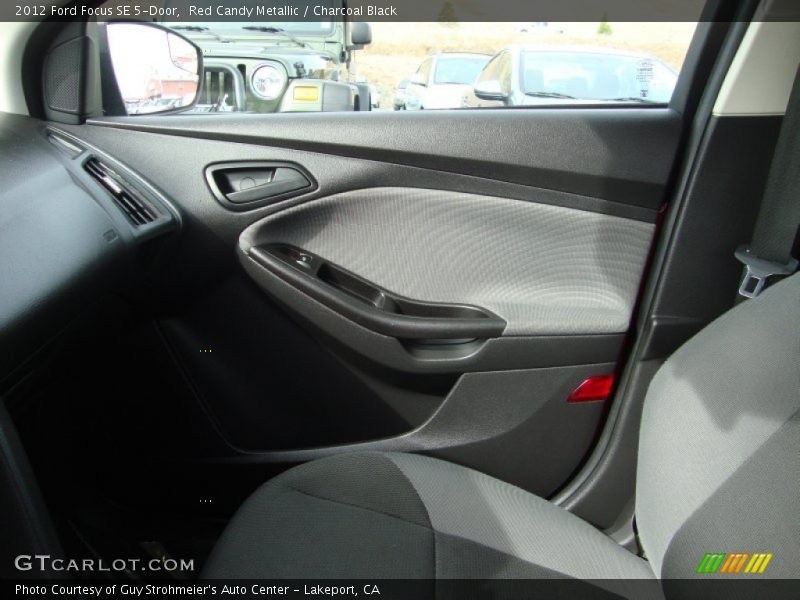 Red Candy Metallic / Charcoal Black 2012 Ford Focus SE 5-Door