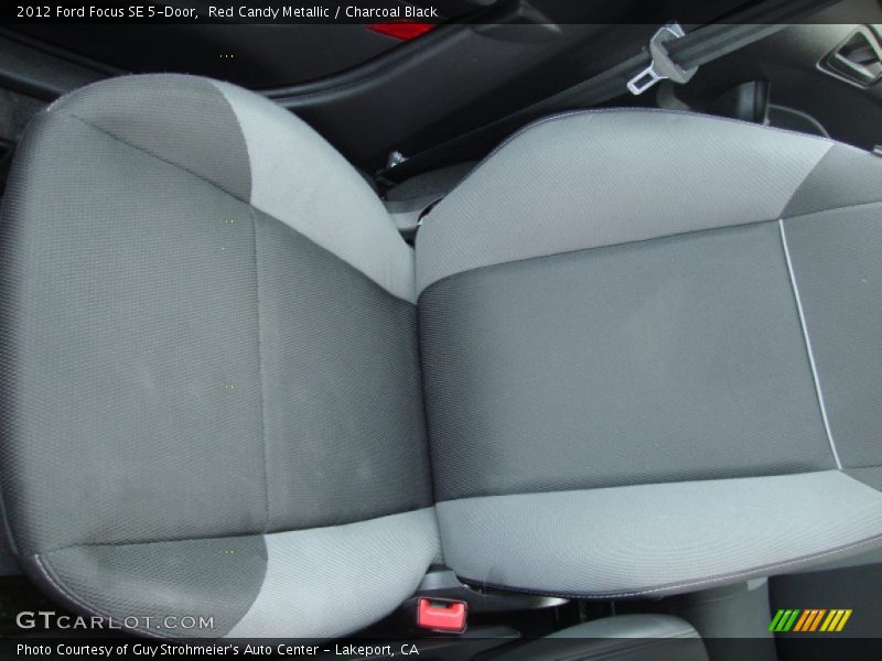 Red Candy Metallic / Charcoal Black 2012 Ford Focus SE 5-Door