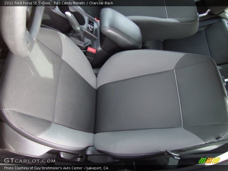 Red Candy Metallic / Charcoal Black 2012 Ford Focus SE 5-Door