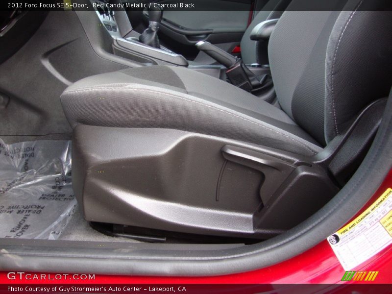 Red Candy Metallic / Charcoal Black 2012 Ford Focus SE 5-Door