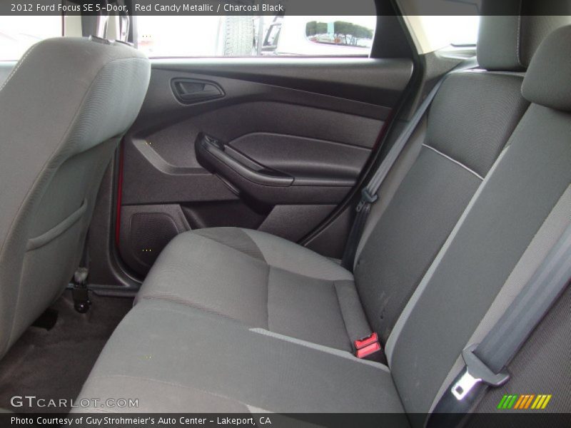 Red Candy Metallic / Charcoal Black 2012 Ford Focus SE 5-Door