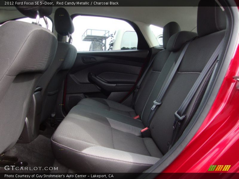 Red Candy Metallic / Charcoal Black 2012 Ford Focus SE 5-Door