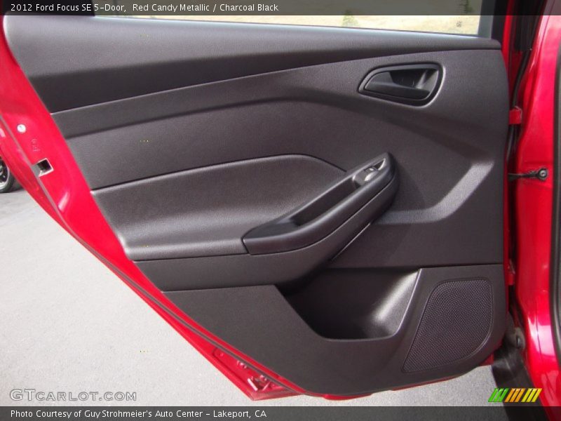 Red Candy Metallic / Charcoal Black 2012 Ford Focus SE 5-Door