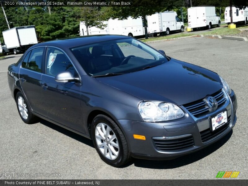 Platinum Grey Metallic / Titan Black 2010 Volkswagen Jetta SE Sedan