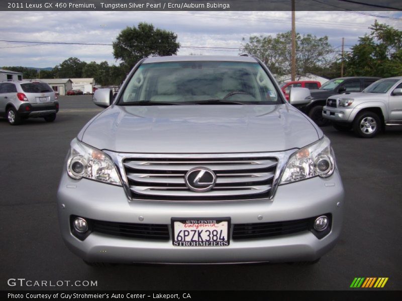 Tungsten Silver Pearl / Ecru/Auburn Bubinga 2011 Lexus GX 460 Premium