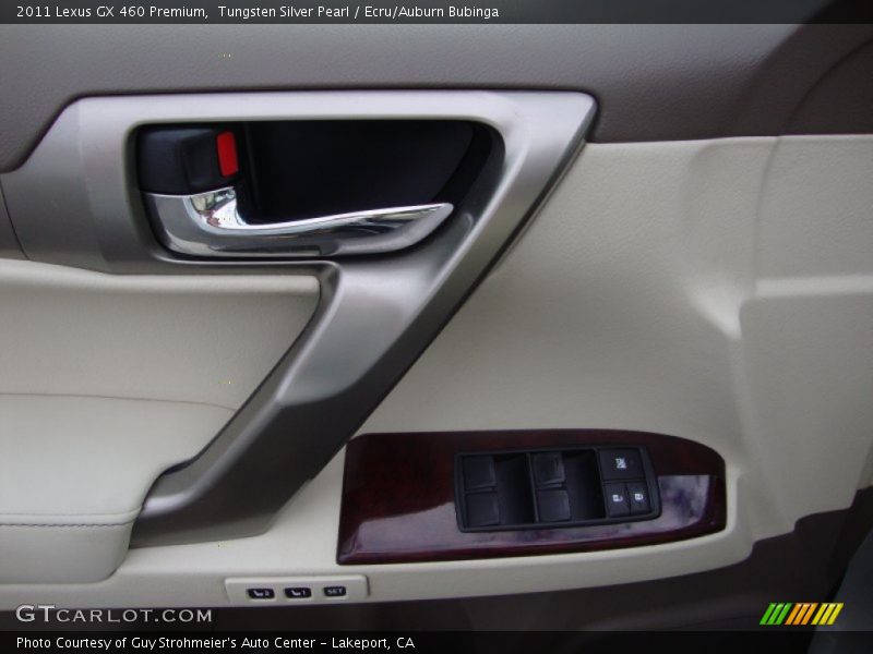 Tungsten Silver Pearl / Ecru/Auburn Bubinga 2011 Lexus GX 460 Premium