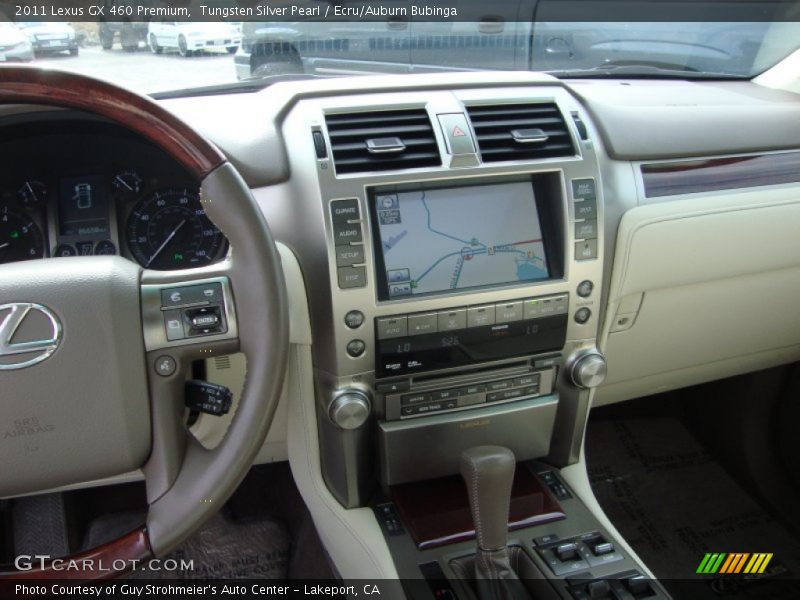 Tungsten Silver Pearl / Ecru/Auburn Bubinga 2011 Lexus GX 460 Premium
