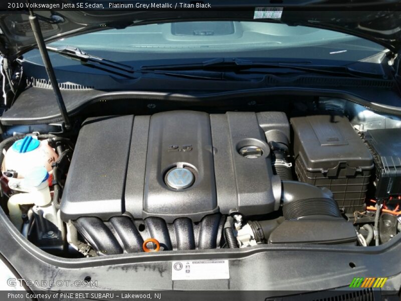 Platinum Grey Metallic / Titan Black 2010 Volkswagen Jetta SE Sedan