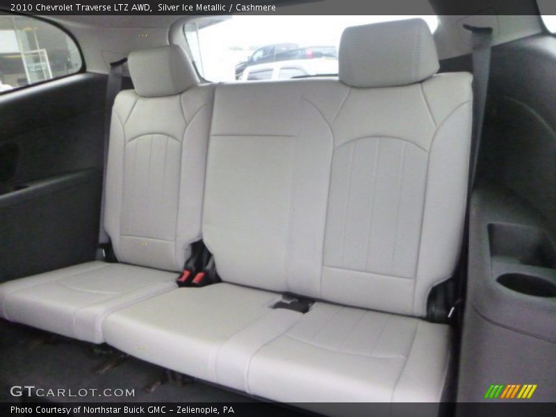 Silver Ice Metallic / Cashmere 2010 Chevrolet Traverse LTZ AWD