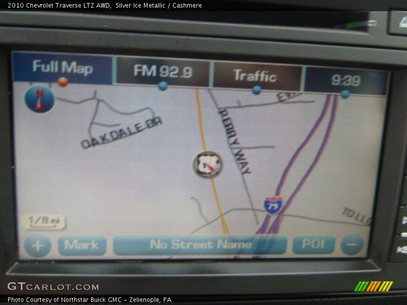 Silver Ice Metallic / Cashmere 2010 Chevrolet Traverse LTZ AWD