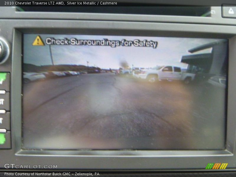 Silver Ice Metallic / Cashmere 2010 Chevrolet Traverse LTZ AWD