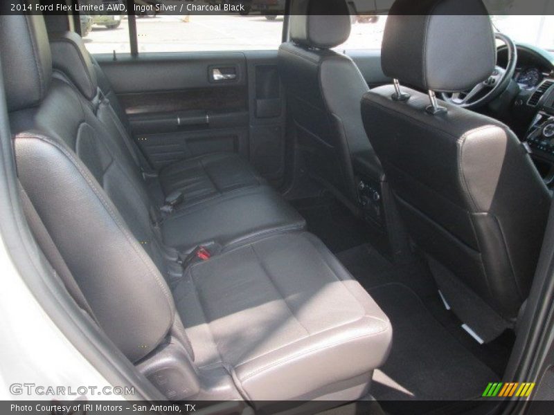 Ingot Silver / Charcoal Black 2014 Ford Flex Limited AWD