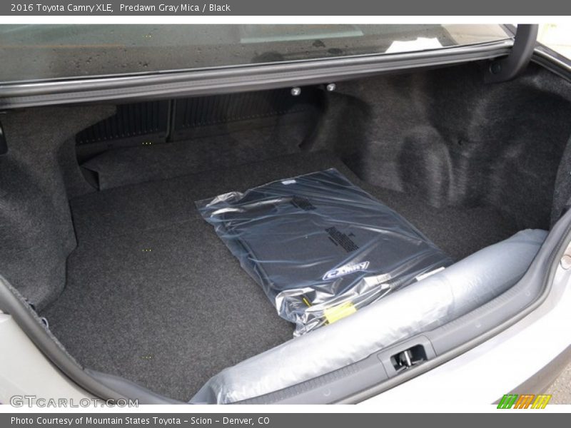  2016 Camry XLE Trunk