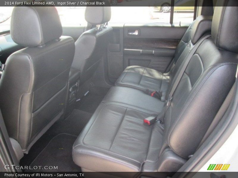 Ingot Silver / Charcoal Black 2014 Ford Flex Limited AWD