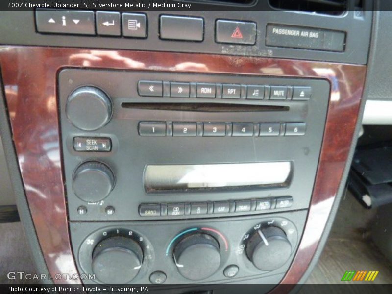 Silverstone Metallic / Medium Gray 2007 Chevrolet Uplander LS