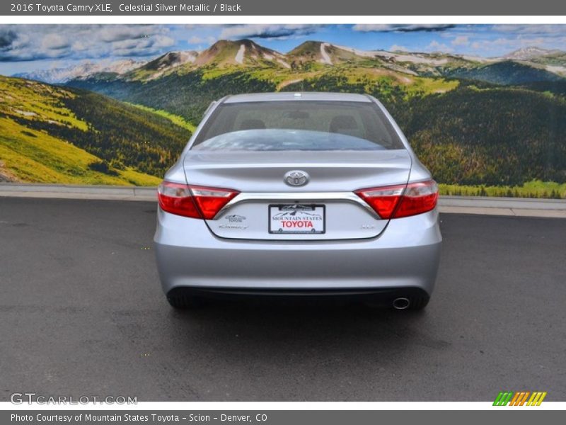 Celestial Silver Metallic / Black 2016 Toyota Camry XLE