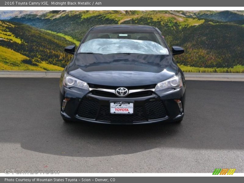 Midnight Black Metallic / Ash 2016 Toyota Camry XSE