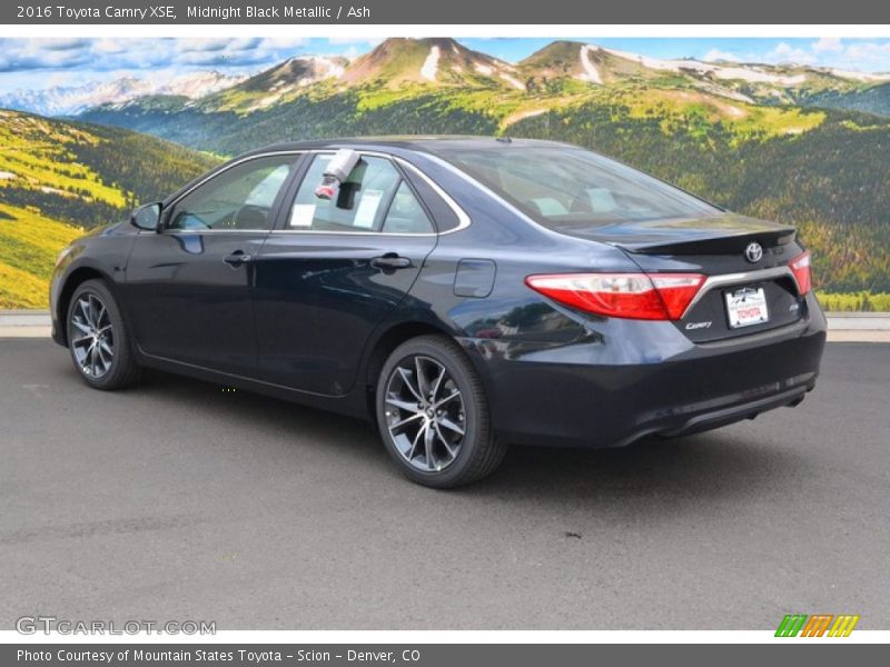 Midnight Black Metallic / Ash 2016 Toyota Camry XSE