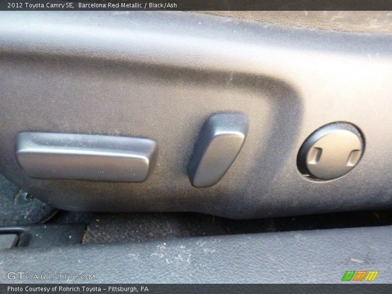Barcelona Red Metallic / Black/Ash 2012 Toyota Camry SE
