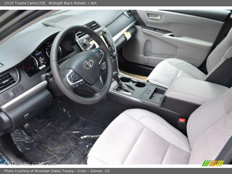  2016 Camry XSE Ash Interior