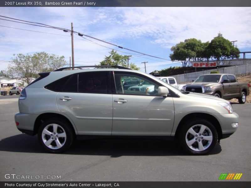 Bamboo Green Pearl / Ivory 2007 Lexus RX 350