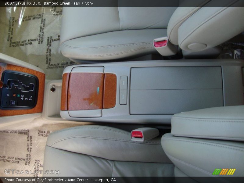 Bamboo Green Pearl / Ivory 2007 Lexus RX 350