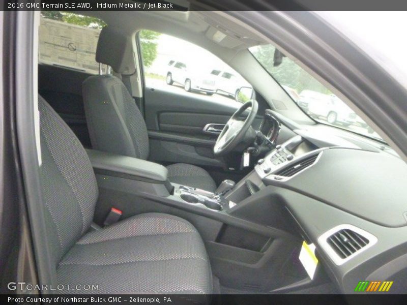 Iridium Metallic / Jet Black 2016 GMC Terrain SLE AWD