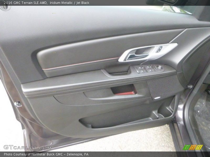 Iridium Metallic / Jet Black 2016 GMC Terrain SLE AWD