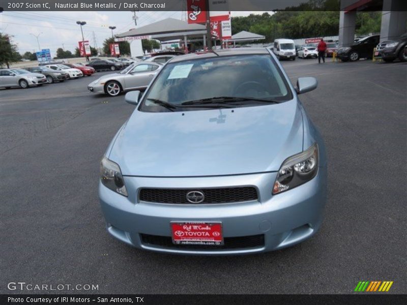 Nautical Blue Metallic / Dark Charcoal 2007 Scion tC