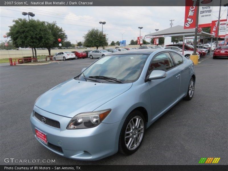 Nautical Blue Metallic / Dark Charcoal 2007 Scion tC