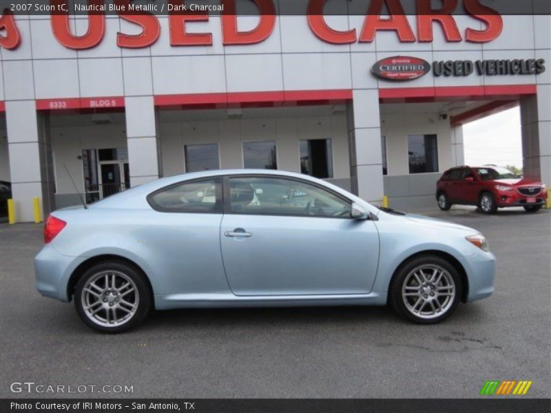 Nautical Blue Metallic / Dark Charcoal 2007 Scion tC