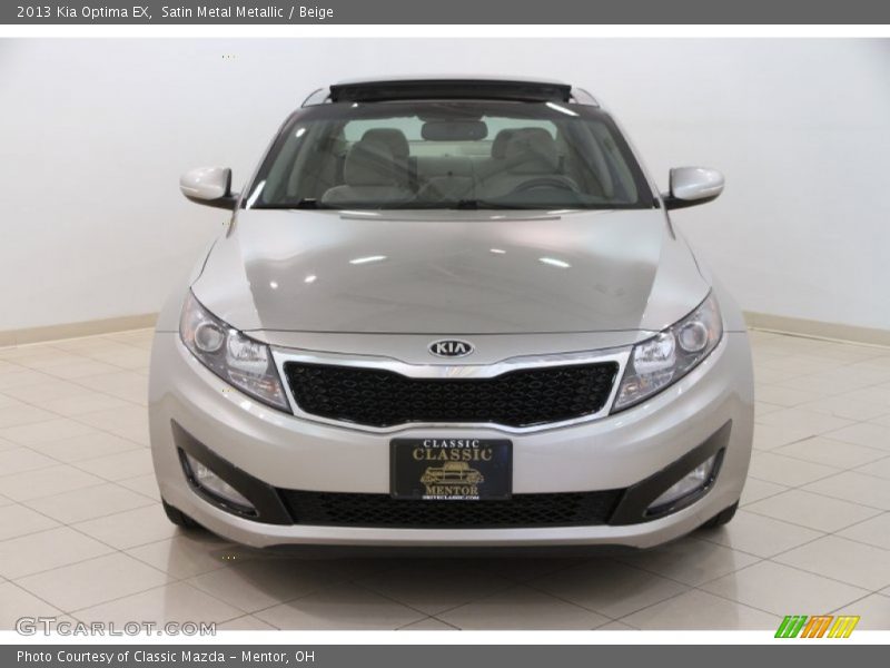 Satin Metal Metallic / Beige 2013 Kia Optima EX