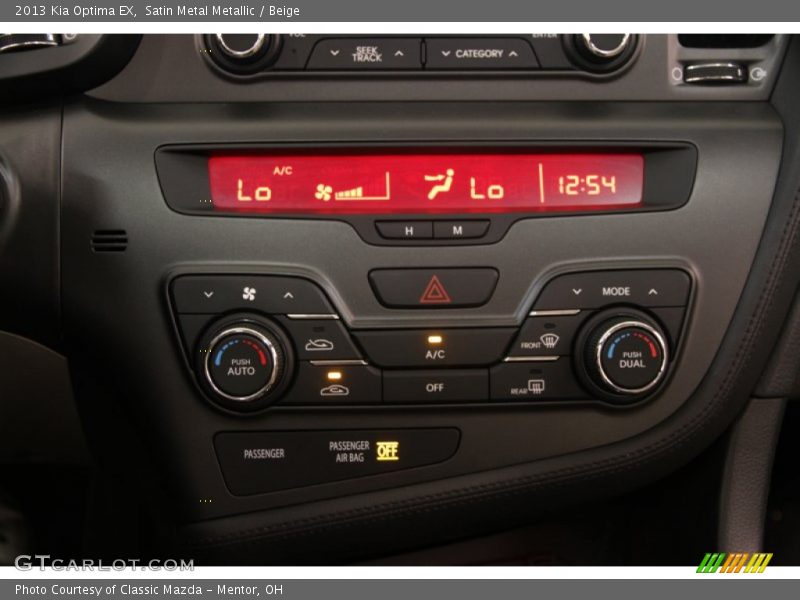 Satin Metal Metallic / Beige 2013 Kia Optima EX