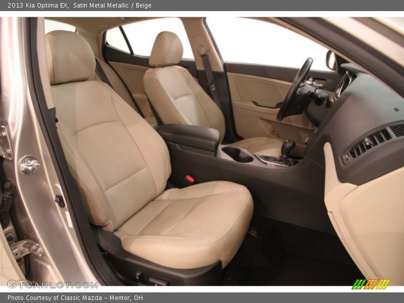 Satin Metal Metallic / Beige 2013 Kia Optima EX