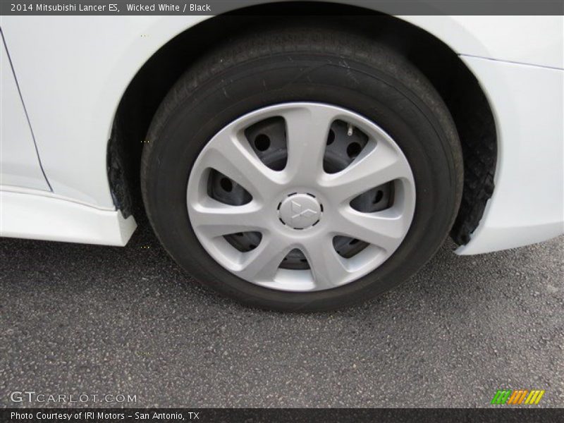 Wicked White / Black 2014 Mitsubishi Lancer ES