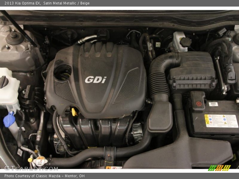 Satin Metal Metallic / Beige 2013 Kia Optima EX