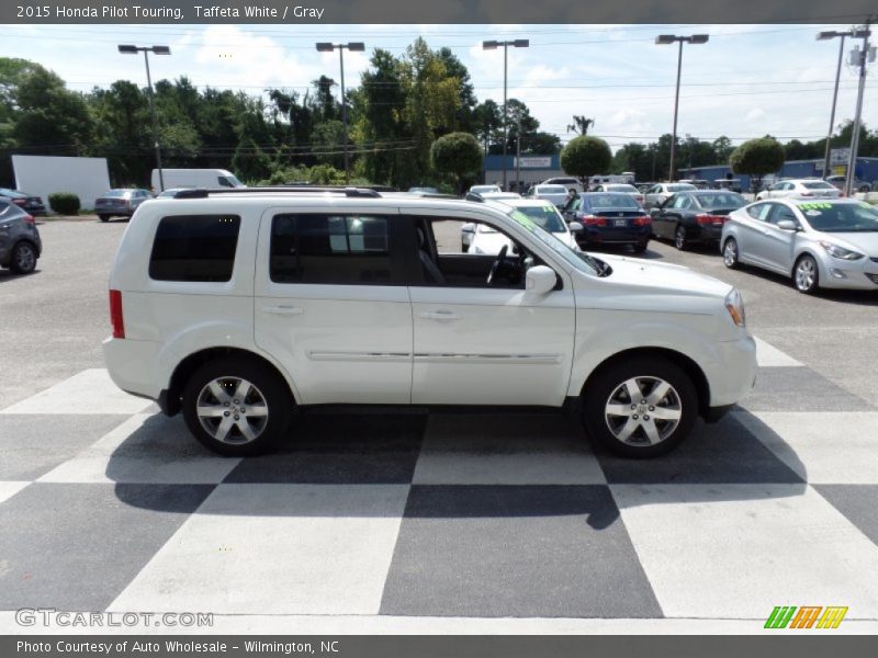 Taffeta White / Gray 2015 Honda Pilot Touring