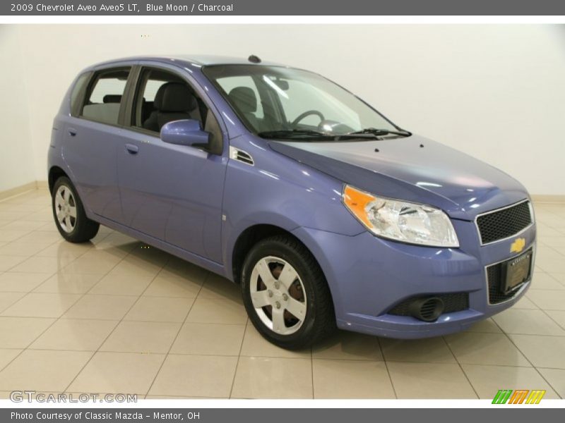 Blue Moon / Charcoal 2009 Chevrolet Aveo Aveo5 LT