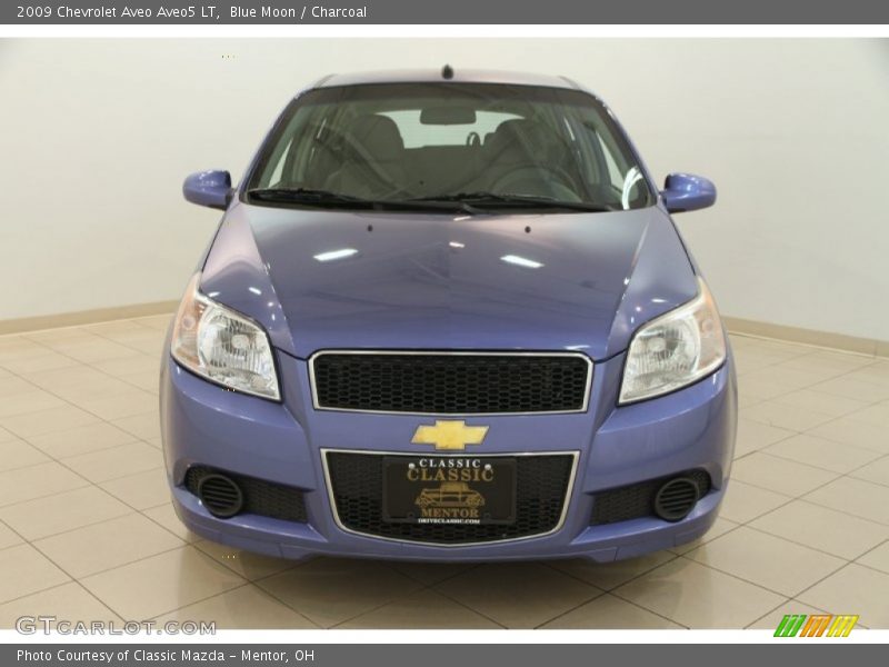 Blue Moon / Charcoal 2009 Chevrolet Aveo Aveo5 LT