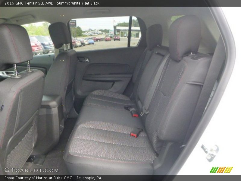 Summit White / Jet Black 2016 GMC Terrain SLE AWD